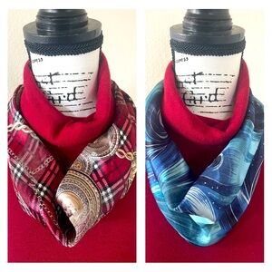 Set of 2 Neck Infinity Scarves